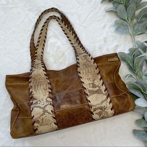 ELENA GIRARDI Leather Hobo BAG-Made in Italy